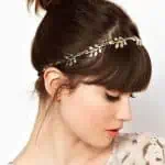 Bandeau Cheveux Doré 6