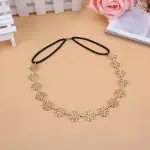 Bandeau Cheveux Doré 2