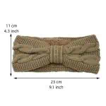 Bandeau Cheveux Laine Bijoux 5