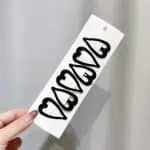 Barrette Cheveux Noir 5