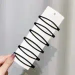 Barrette Cheveux Noir 6