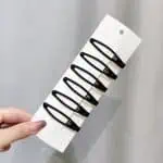 Barrette Cheveux Noir 8