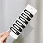Barrette Cheveux Noir 7