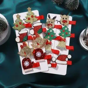 Bijoux Cheveux Noel 1