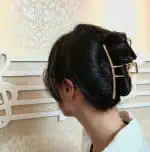 Pince Cheveux Métallique 1